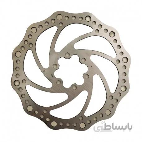 روتور ديسک دوچرخه مدل 6 پيچ 160mm