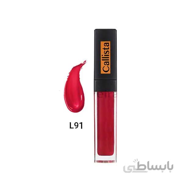 رژ لب مایع کالیستا مدل Stain Matt شماره L91