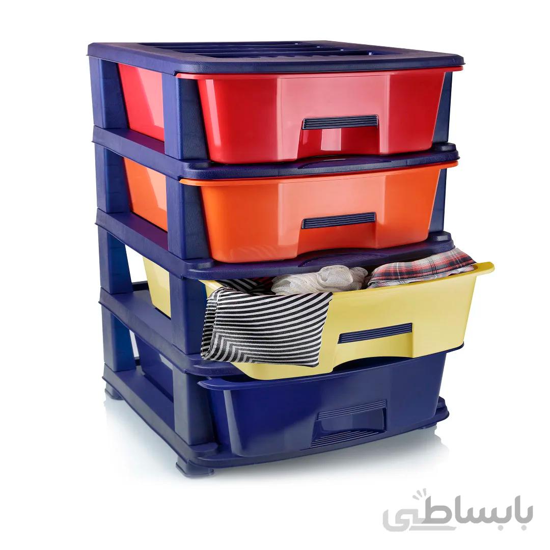 دراور 4طبقه رویال سایز متوسط هومکت