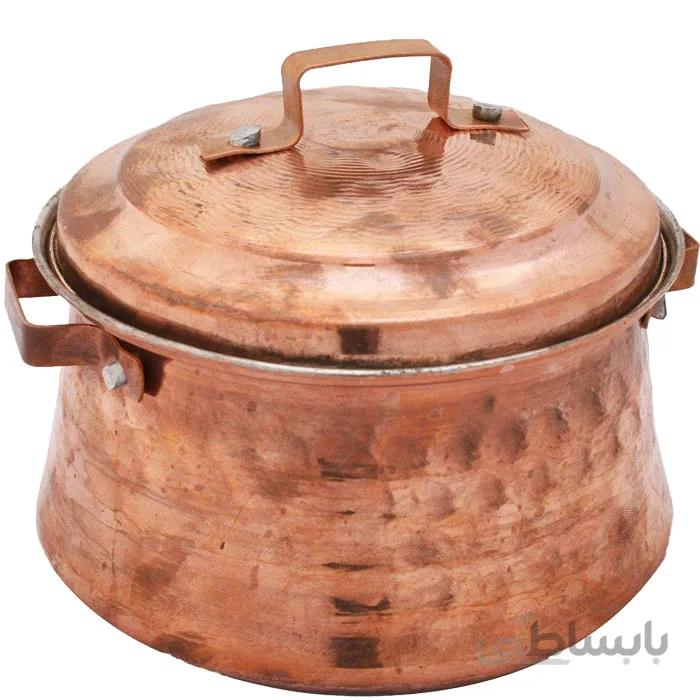 قابلمه مسی ارتفاع 8 سانتی متر کد C-07