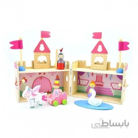 اسباب بازی چوبی قصر یونیکورن پیکاردو کد BZ-23-C