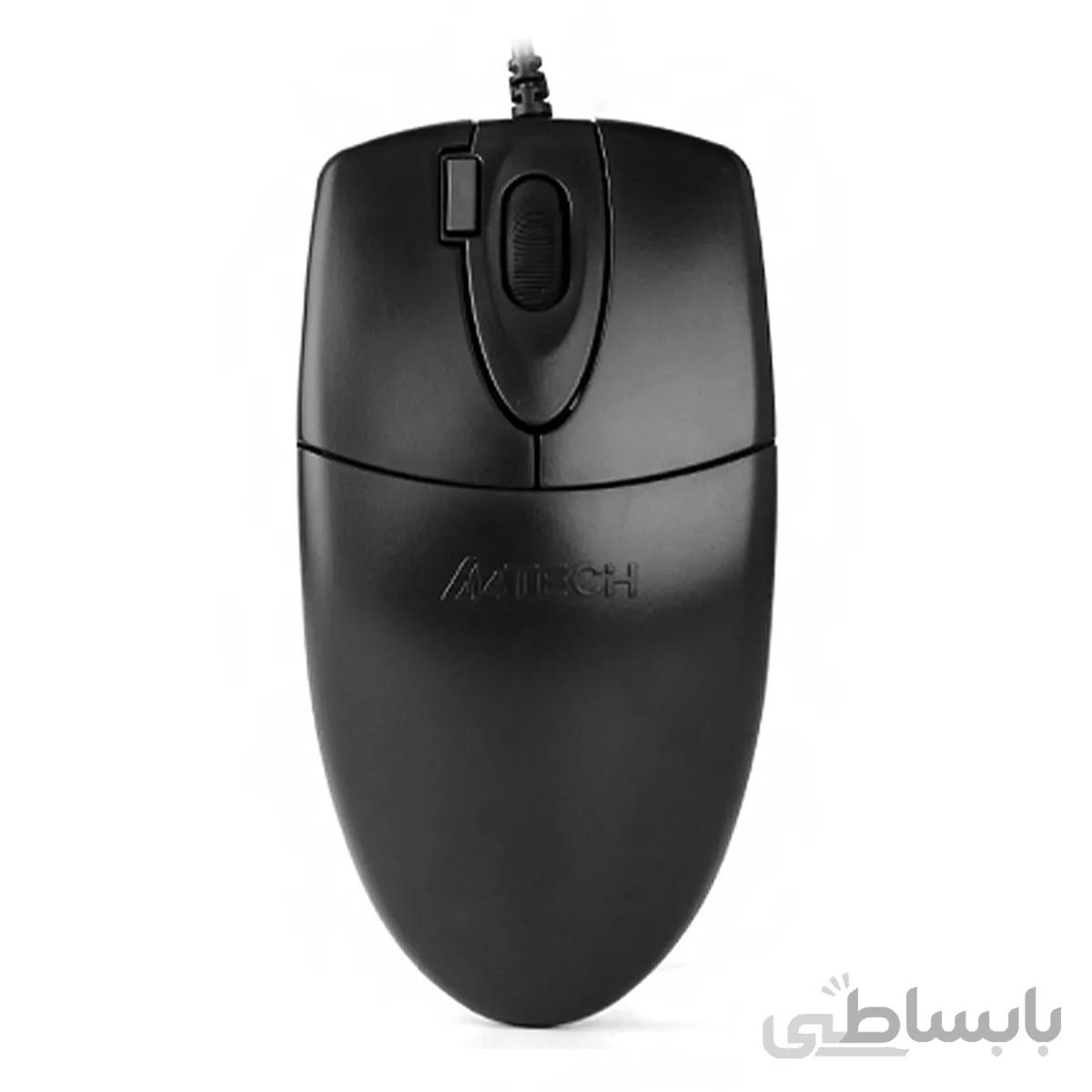 ماوس با سیم ای فورتک سایلنت مدل OP-620DS ا A4tech OP-620DS Silent Wired Mouse