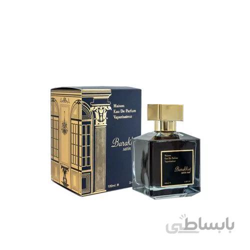 عطر ادکلن زنانه فرانسیس کرکجان عود ساتین فراگرنس ورد باراکات عود ساتین (Fragrance World Oud Satin) حجم 100 میل ا Fragrance World Barakkat satin oud 100 m
