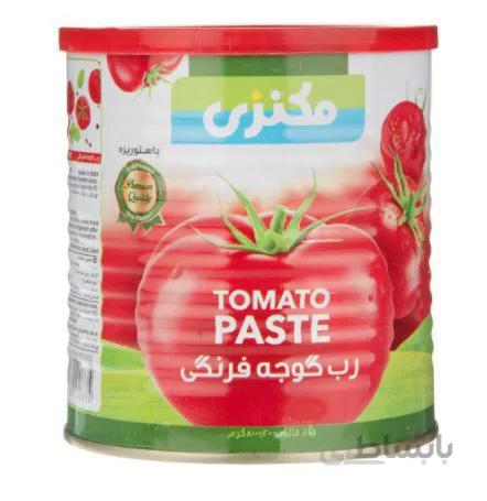 رب گوجه فرنگی مکنزی کلیددار800 گرمی ( 12 عددی)
