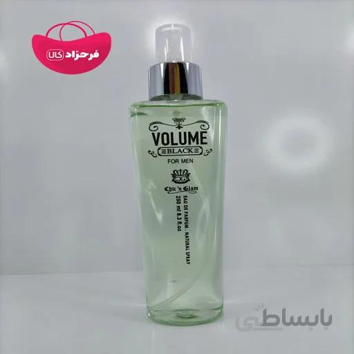 بادی اسپلش چیکن گلام رایحه VOLUME BLACK مردانه