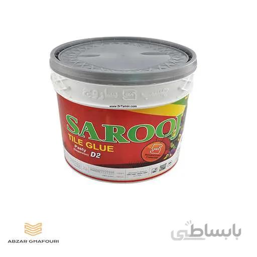 چسب کاشی خمیری نقره ای ساروج