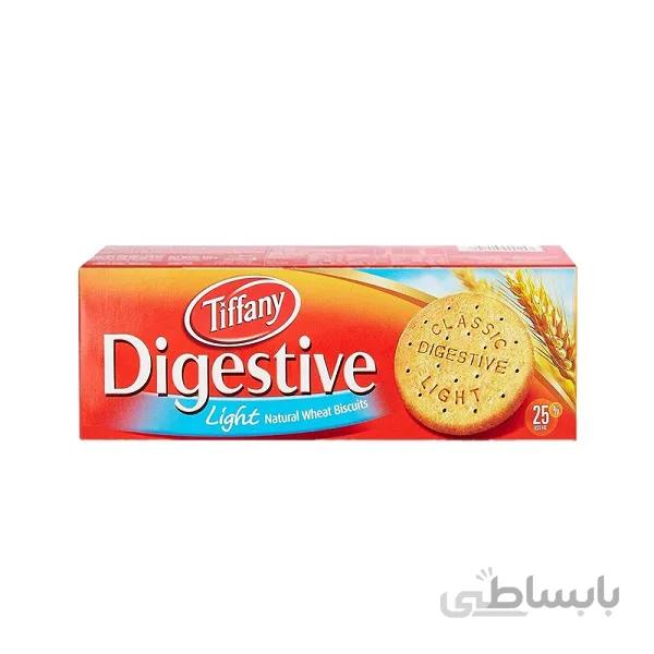 بیسکوئیت دایجستیو لایت تیفانی 400 گرم TIFFANY Digestive light