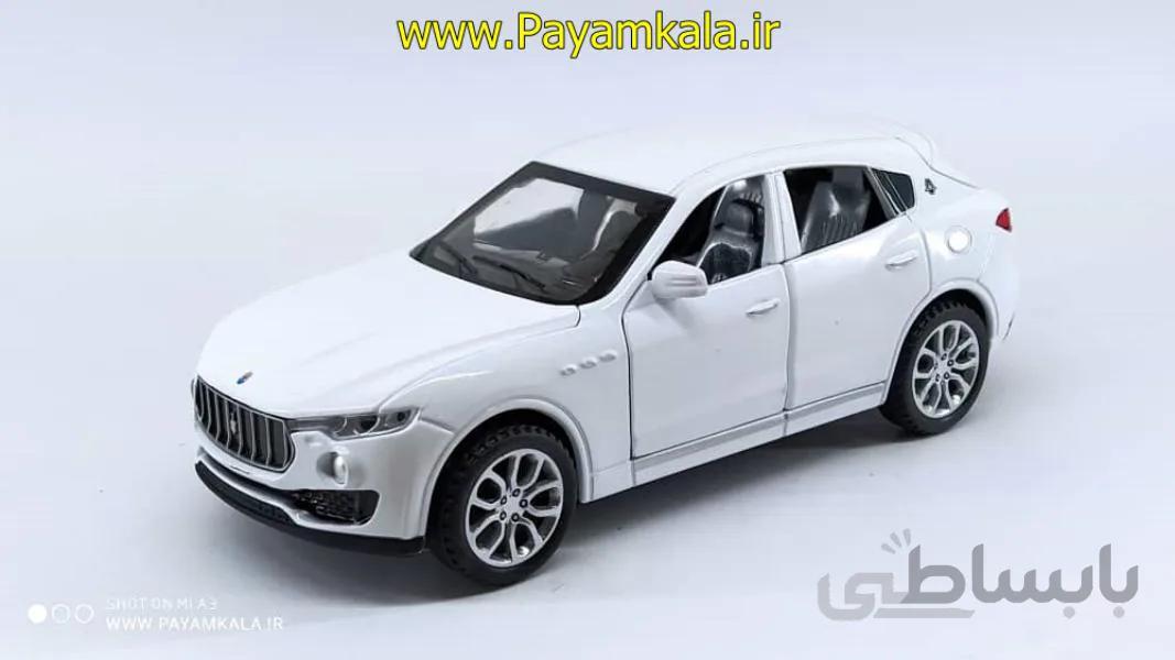 ماشین مازراتی لوانته شش درب بازشو (MASERATI LEVANNTE BY DIECAST REPLICA) سفید