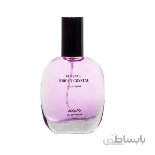 عطر جیبی زنانه آدولفو Adolfo مدل Bright Crystal حجم 35 میلی لیتر
