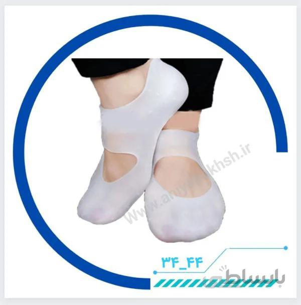 جوراب سیلیکونی ترک کف پا ضخیم کد130