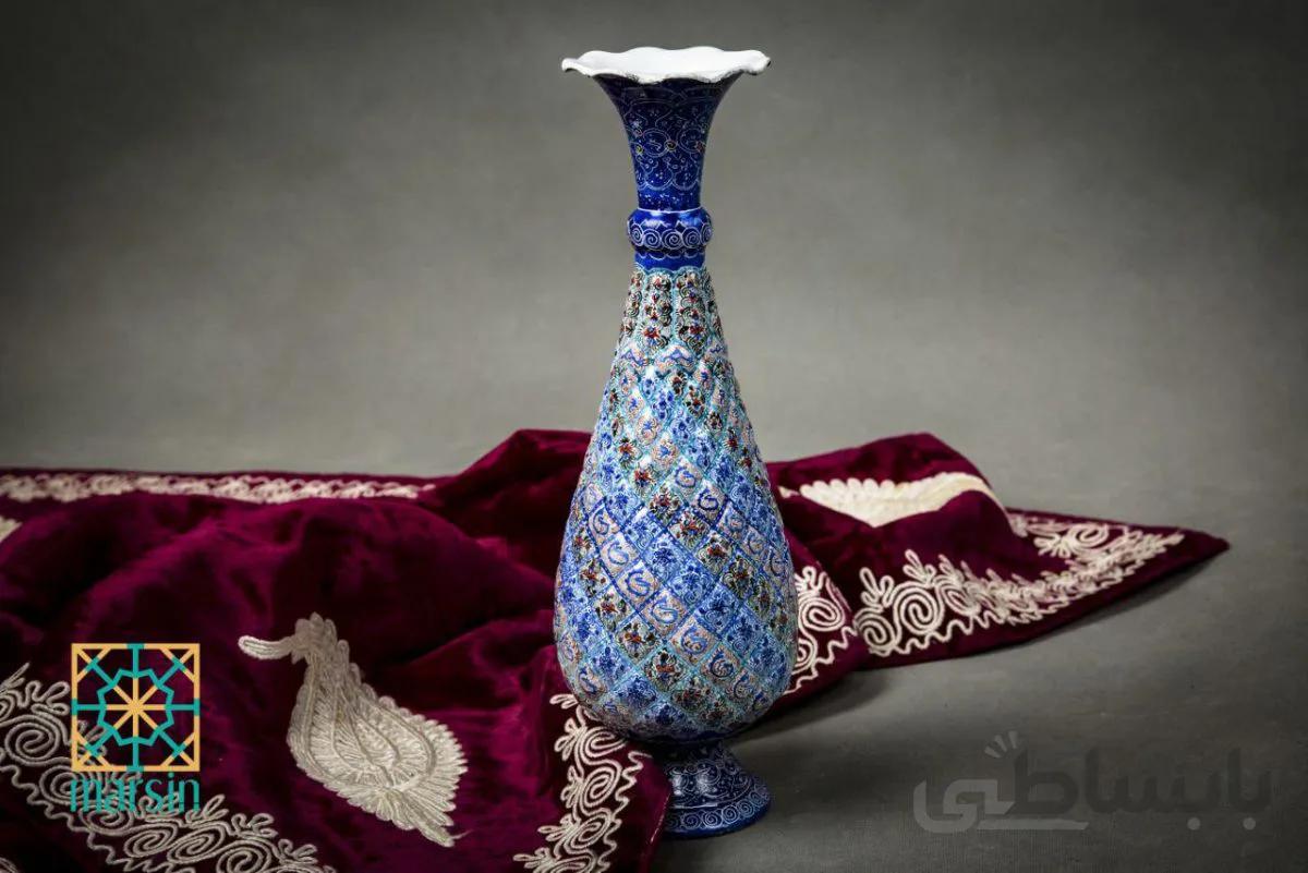 گلدان میناکاری کد 4