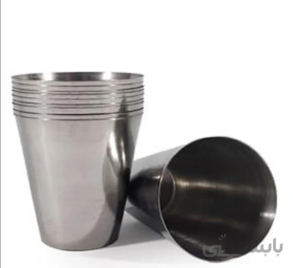 لیوان یخ استیل