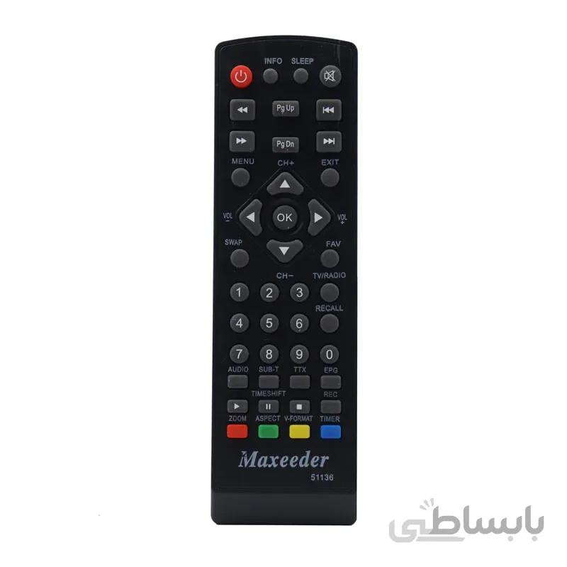 کنترل گیرنده دیجیتال مکسیدر Maxeeder 51136
