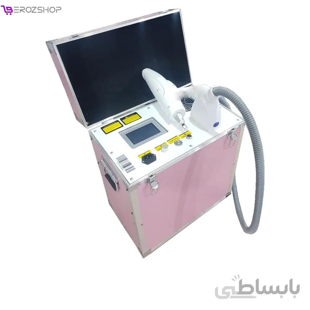لیزر حرفه ای کیوسوییچ حذف خال، زگیل و تاتو (تتو) ۳۰۰۰ میلی ژول طرح جدید مدل ۲۰۲۱ با یک سال گارانتی Q-SWITCHED