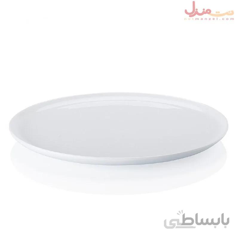 دیس گرد پیتزا لومینارک سفید