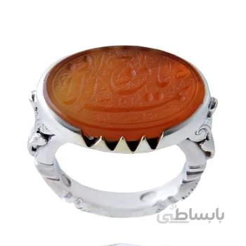 انگشتر نقره مردانه کد AM_909