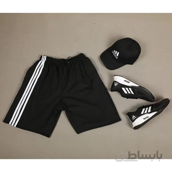 شلوارک 3 خط آدیداس