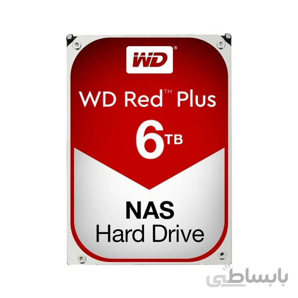 هارد اینترنال وسترن دیجیتال WD Red Plus NAS 6TB ا Western Digital WD Red Plus NAS 6TB 128MB Cache SATA III HDD