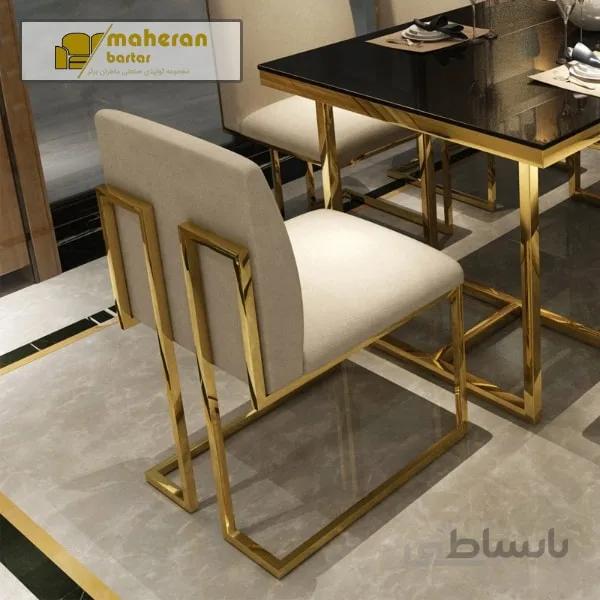 صندلی ناهار خوری استیل مدل دیانا Diana
