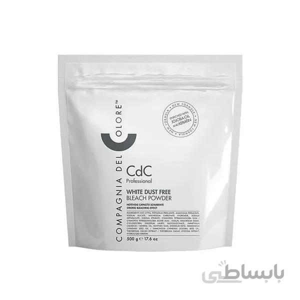 پودر دکلره سی دی سی 500 گرمی سفید