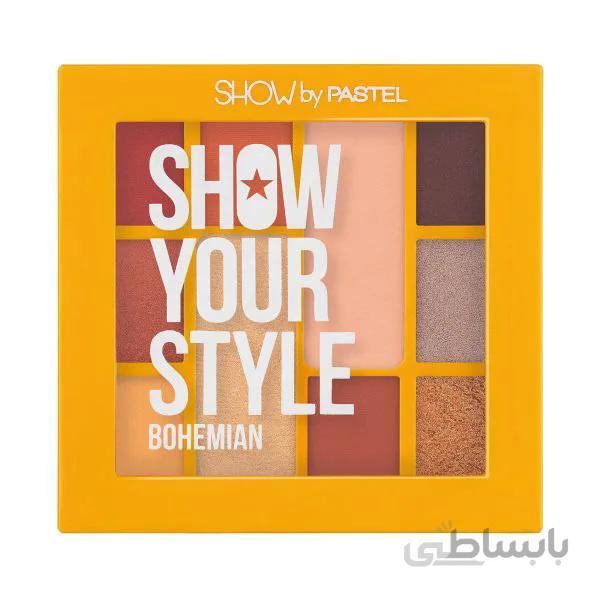 پالت سایه پاستل مدل بوهمین Bohemian model pastel shadow palette