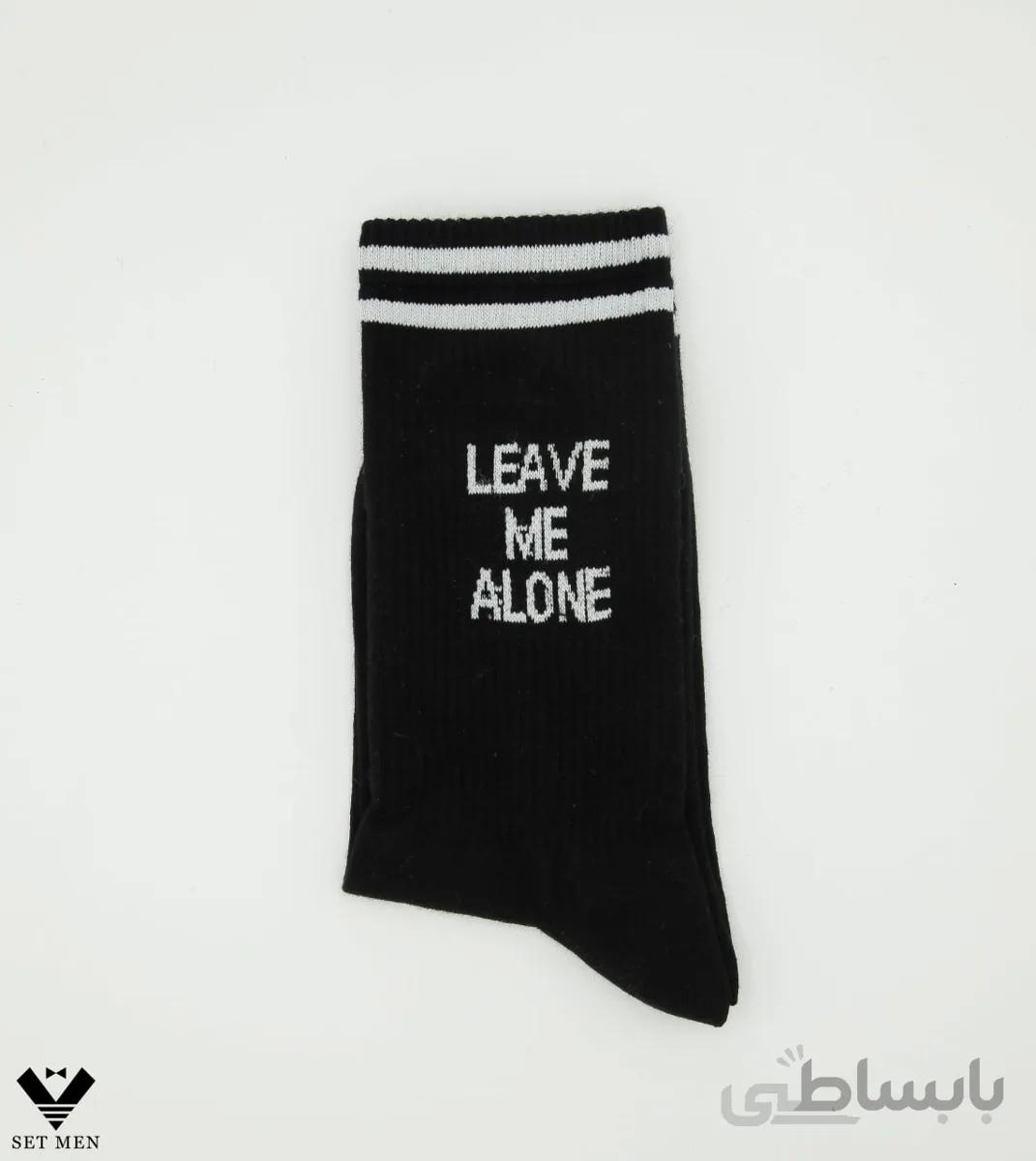 جوراب Leave Me Alone ساق دار so149