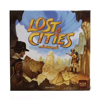 بازی کارتی کزمز مدل Lost Cities Card Game ا Kosmos Lost Cities Card Game Intellectual Game