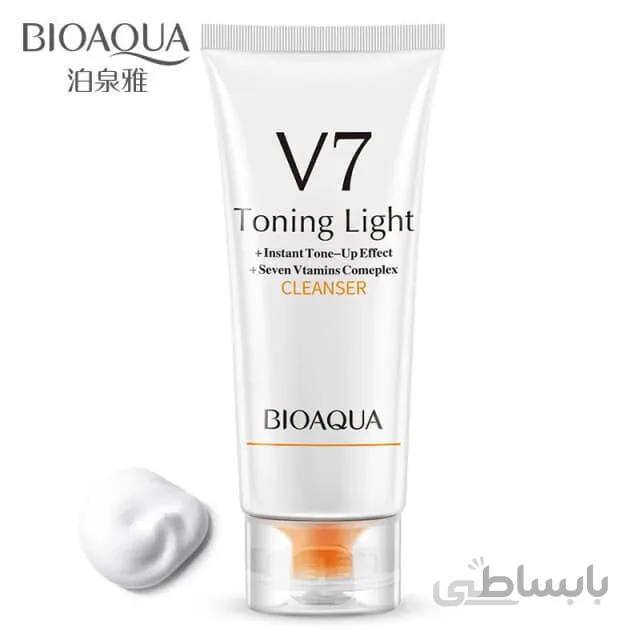 فوم شستشوی روشن کننده 7 ویتامین بیواکوا ا Brightening Washing Foam 7 Vitamin Bioaqua