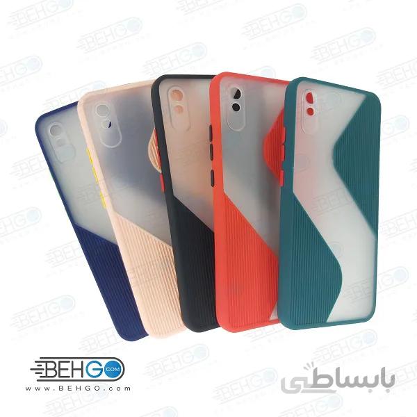 قاب گوشی ردمی 9A کاور شیائومی مدل جدید با محافظ لنز دوربین قاب Redmi 9A ا New 2021 Case For Xiaomi Redmi 9A