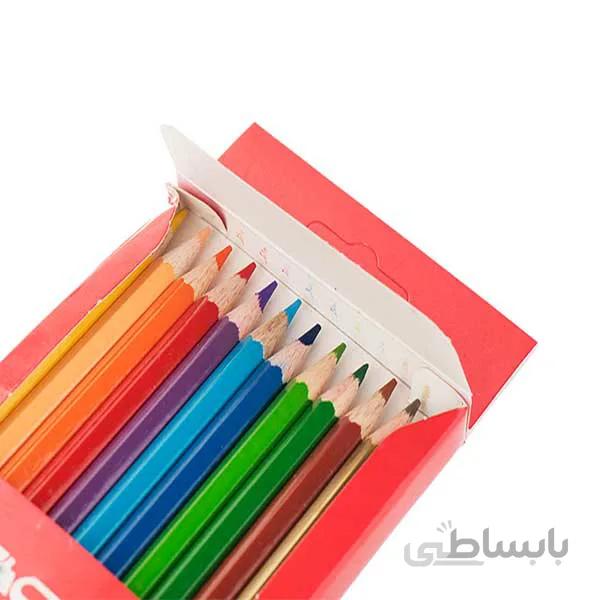 مداد رنگی 12 تایی مقوایی فکتیس مارک factis