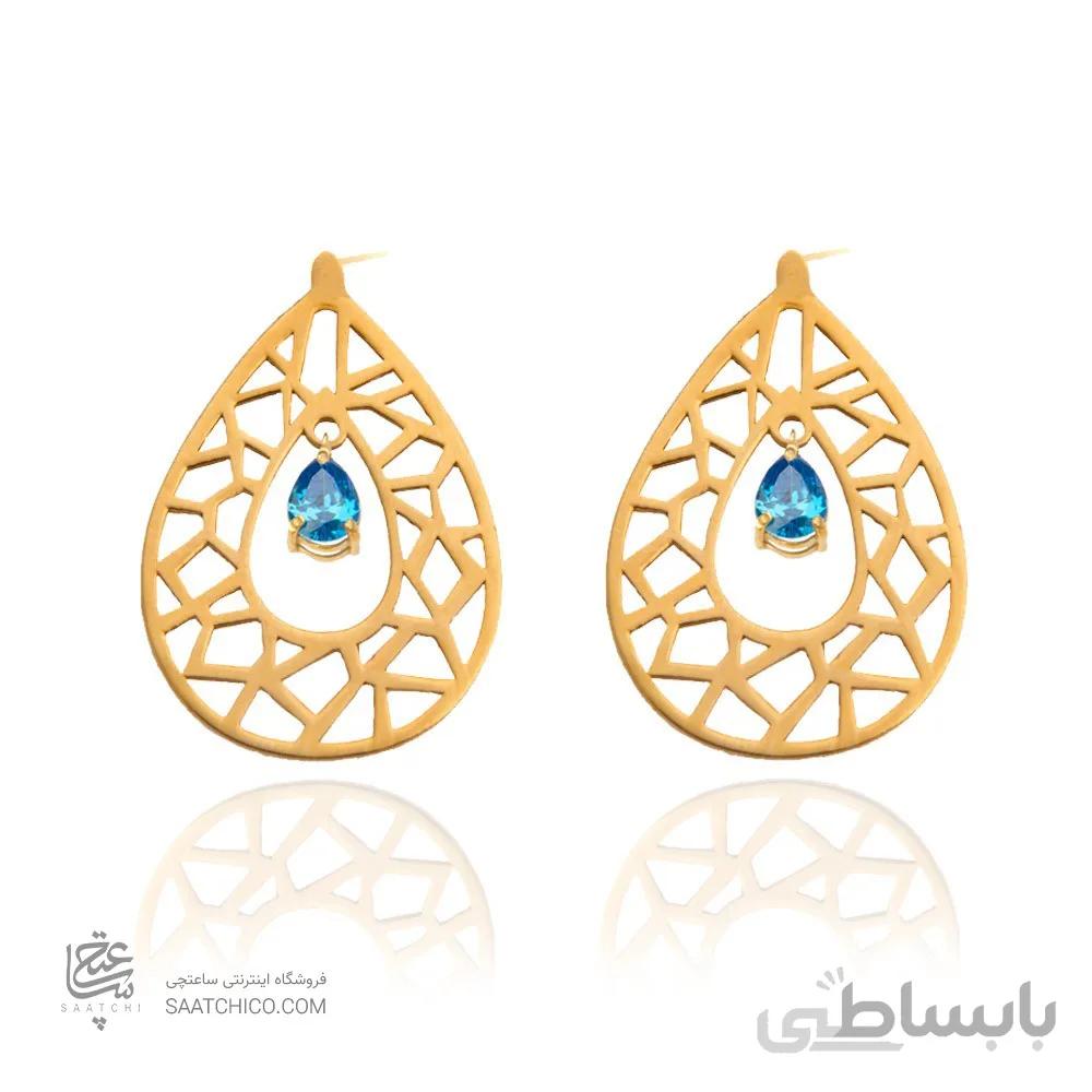 گوشواره طلا زنانه طرح اسلیمی کد XE118