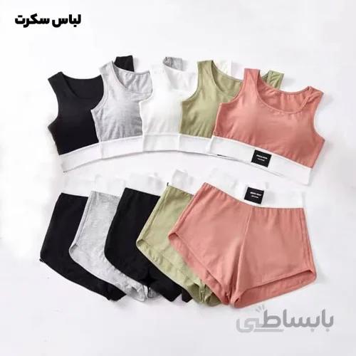 نیمتنه شورت اسپرت نخ پنبه 005