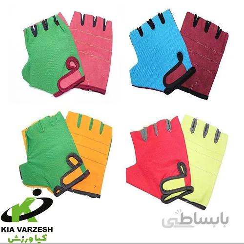 دستکش بدنسازی نیمه استرج -مشخصات، قیمت و خرید ا Semi-stretch bodybuilding gloves