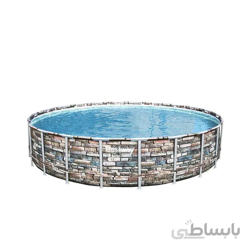 استخر پیش ساخته 6 متری بست وی مدل 56889
