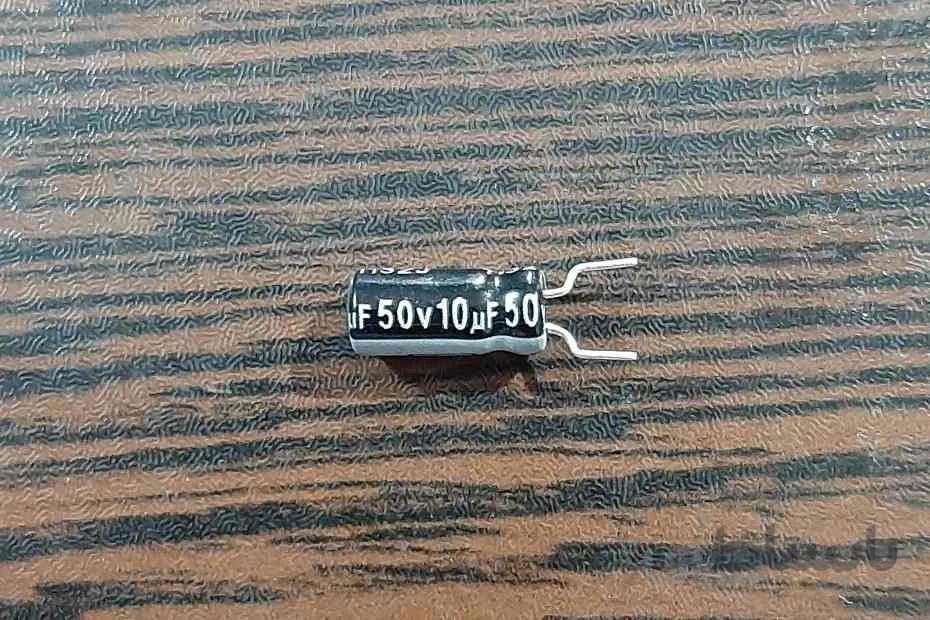AiSHi 50V 10uF – خازن الکترولیت، ۵۰ ولت، ۱۰ میکروفاراد ا AiSHi - ELNA