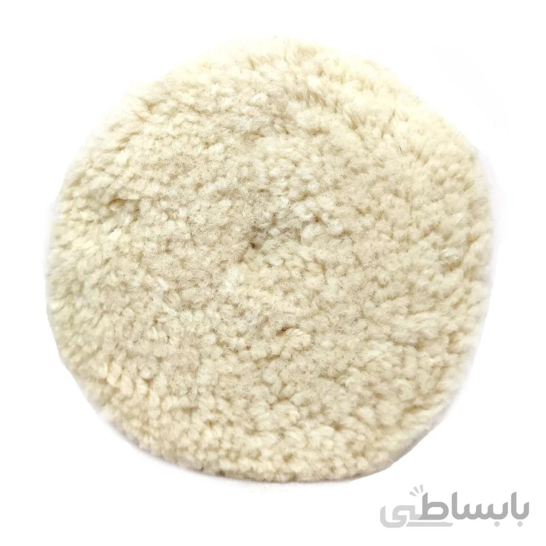 پد پولیش پوست بره بدنه خودرو سایز 15 Car Lambskin Polishing Pad