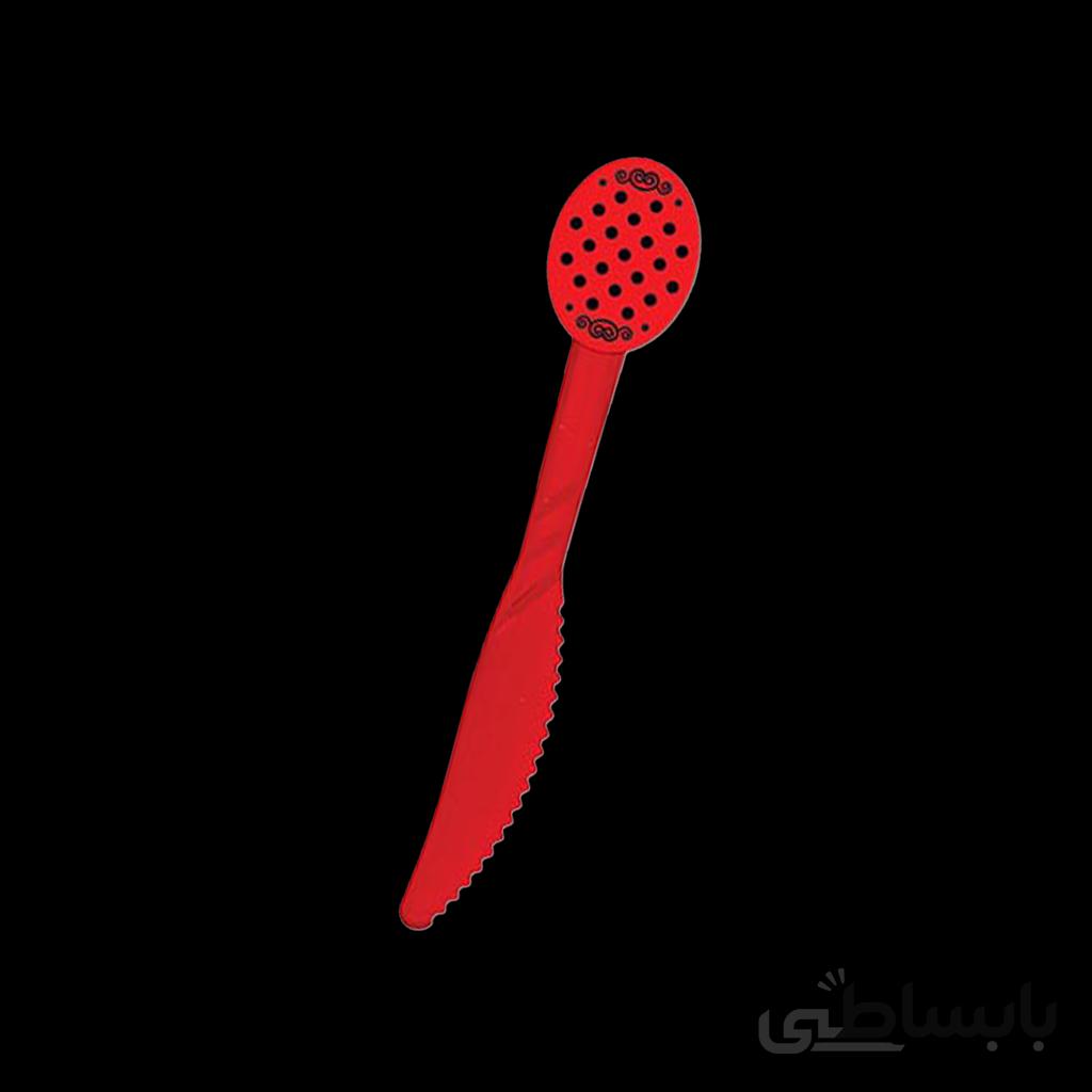 چاقوی تم تولد قرمز خال مشکی