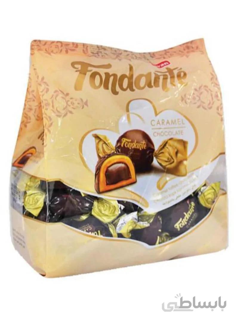 شکلات فوندانت کارامل شکلاتی 500 گرم Fondant Caramel