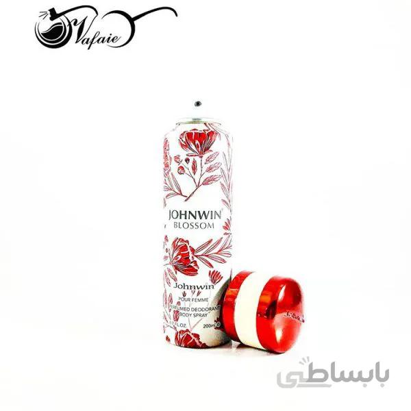 اسپری خوشبوکننده بدن بلوسوم جانوین Johnwin BLOSSOM