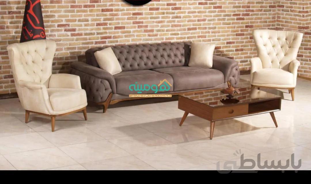 مبل چستر 8 نفره مدل سلمو