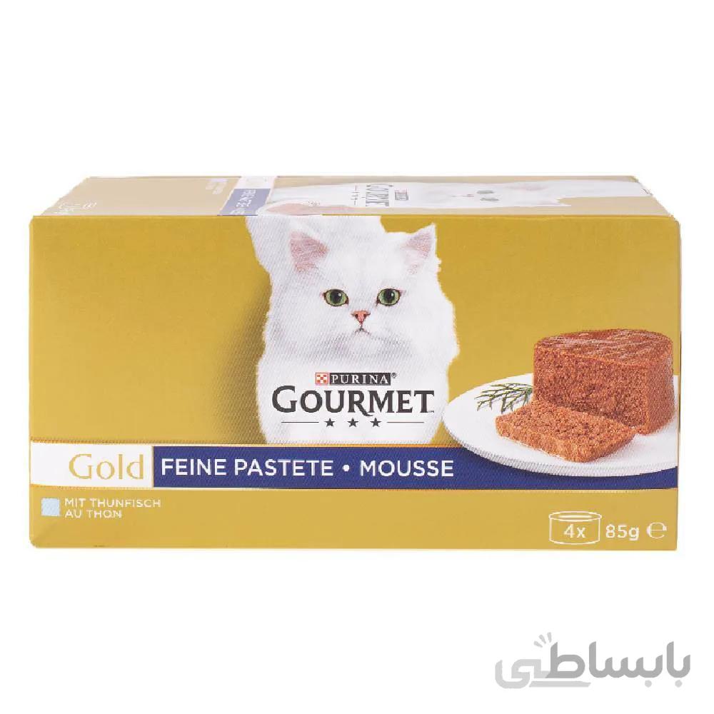 مولتی پک گربه گورمه گلد طعم ماهی تن تعداد 85 4