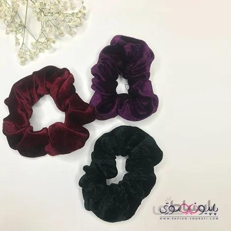 اسکرانچی مخمل ساده