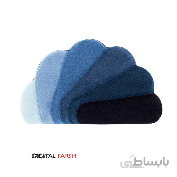 پادری مدرن زرباف طرح صدف ا Zarbaf Golchin Carpet