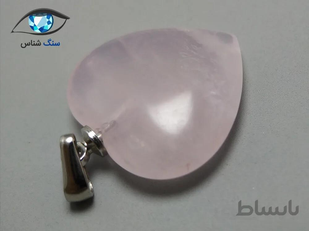 اویز رز کوارتز 3.3 گرم