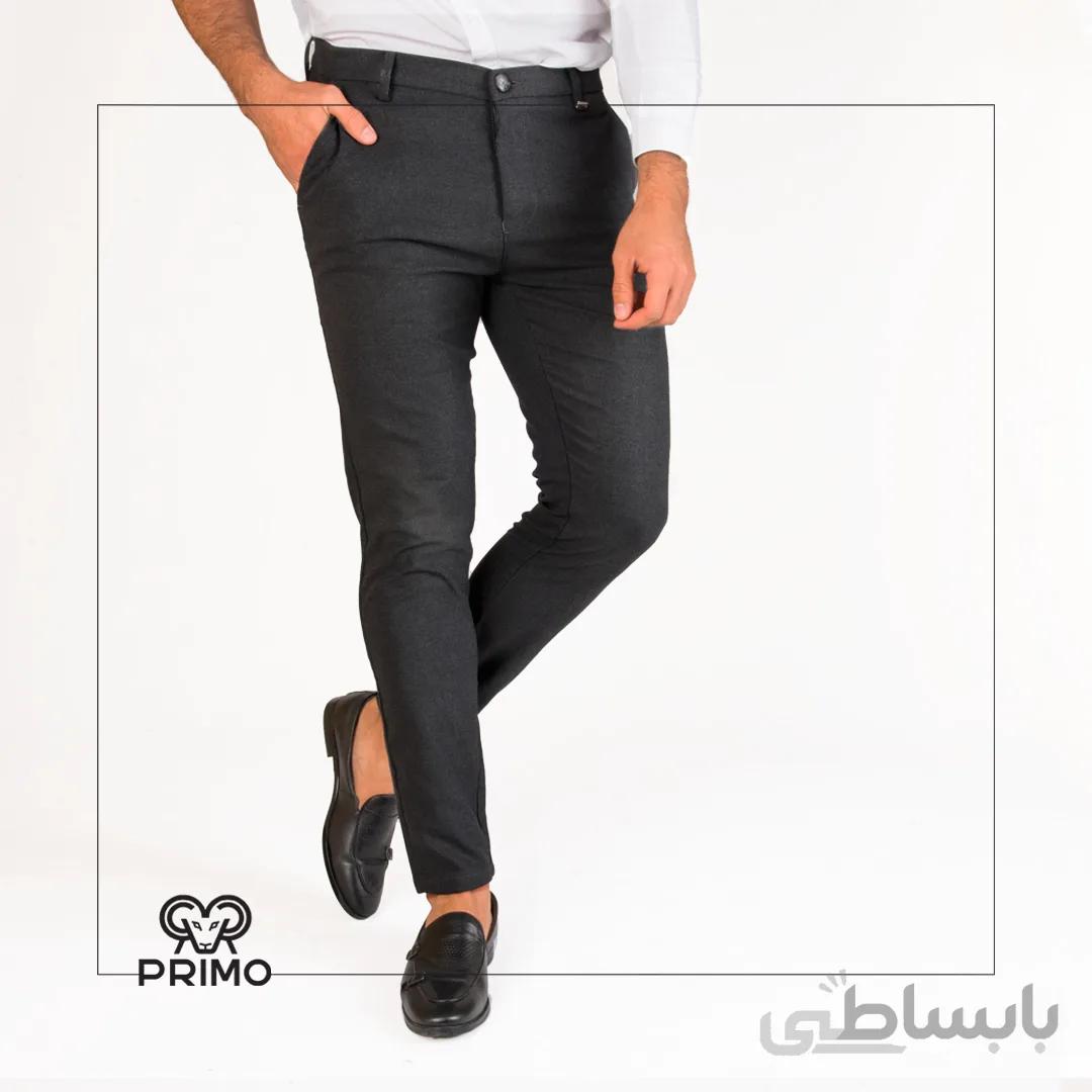 شلوار پارچه فاستونی مردانه مدل ساده 315905