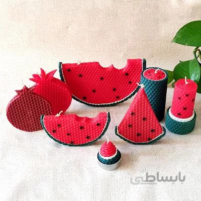 شمع مومی یلدایی سارموم