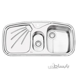سینک توکار ایلیا استیل مدل ۲۰۱۲ کد 264113