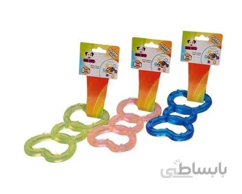 دندان گیر سگ ،طرح قلبی سه حلقه ای ،برند زاریکس