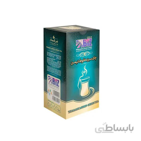 چای سبز مخلوط تیمن