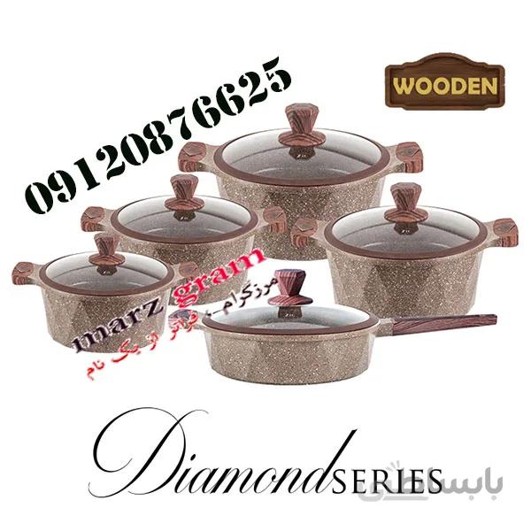 سرویس قابلمه 10 پارچه گرانیتی زیو Z-7650